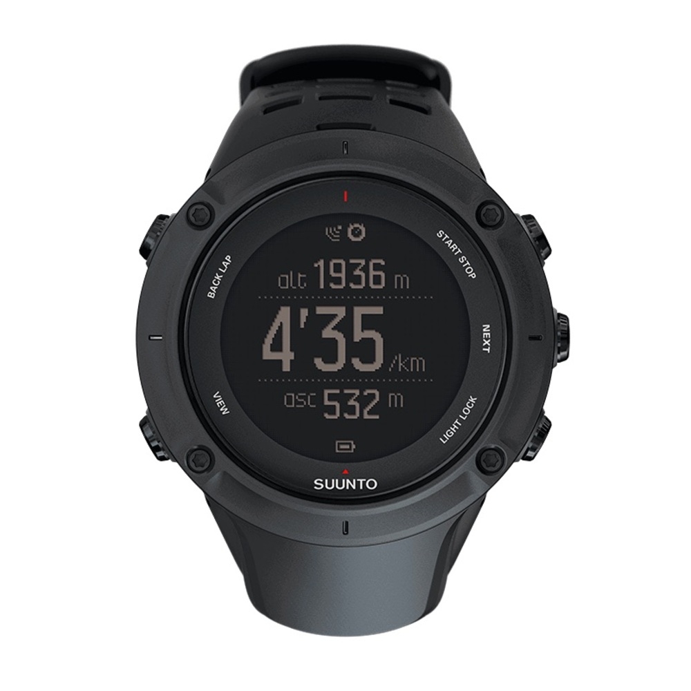 Suunto Black Ambit Peak 3 Watch with Charger